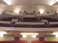 interno sala platea poltrone teatro sociale busto