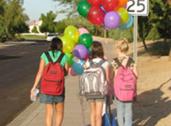 pedibus scuola a piedi