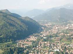 Varese dall'alto Notte bianca