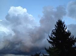 cielo nuvoloso variabile nuvole