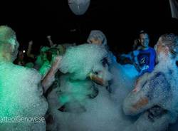 schiuma party a maccagno