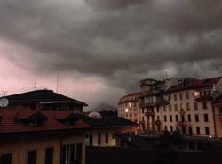 Nuvoloni e temporali in provincia  (inserita in galleria)