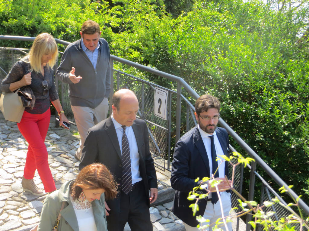 vincenzi presidente provincia visita santa caterina del sasso