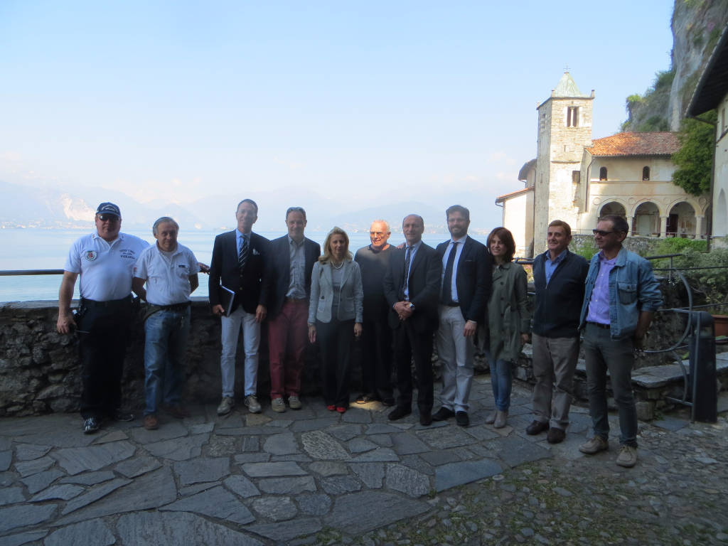 vincenzi presidente provincia visita santa caterina del sasso