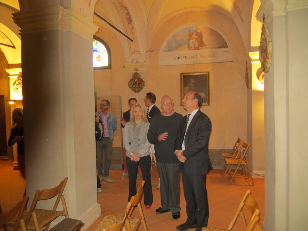 vincenzi presidente provincia visita santa caterina del sasso