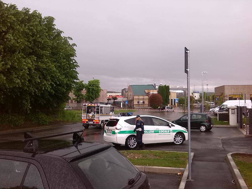 Nubifragio Sesto Calende 15 maggio 2015