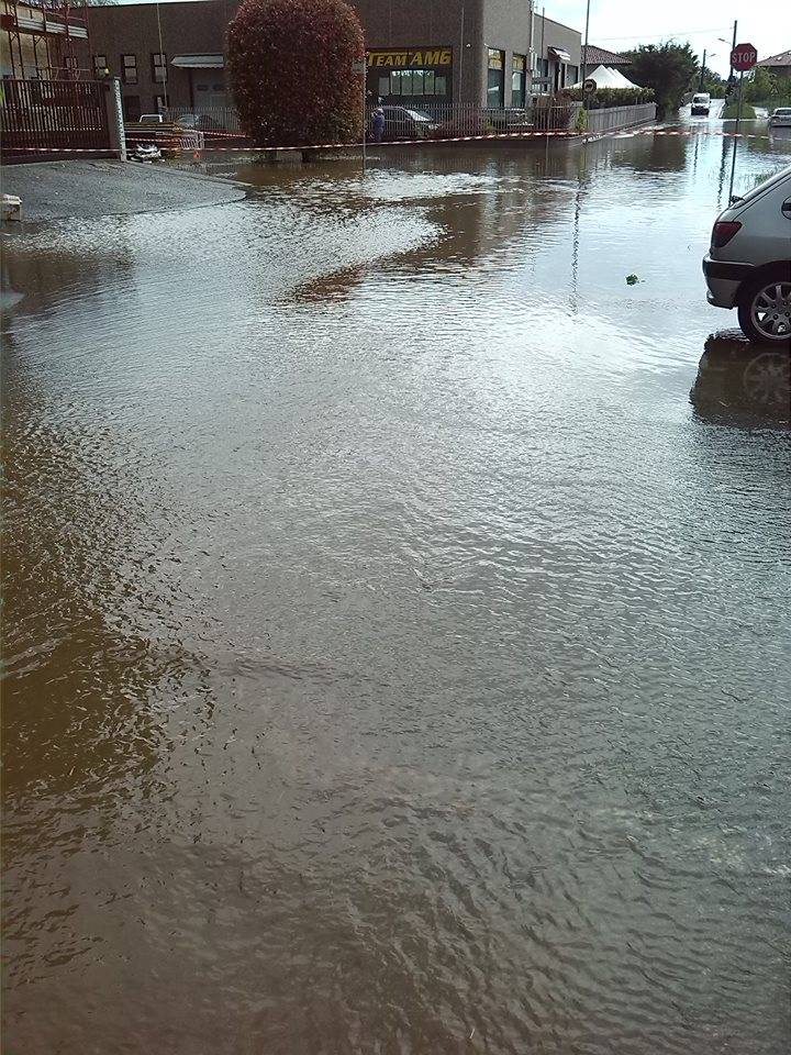 Nubifragio Sesto Calende 15 maggio 2015