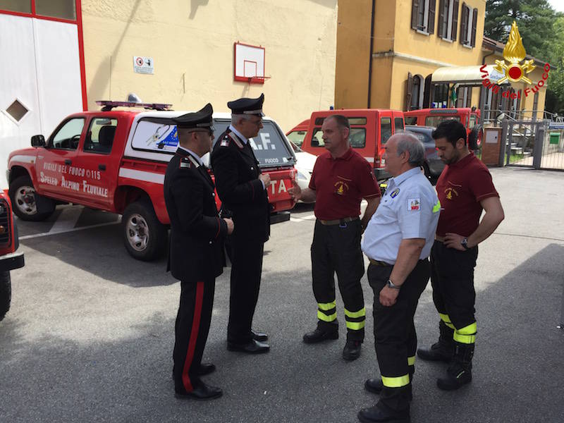 Ricerca persona Germignaga 12 maggio 2015