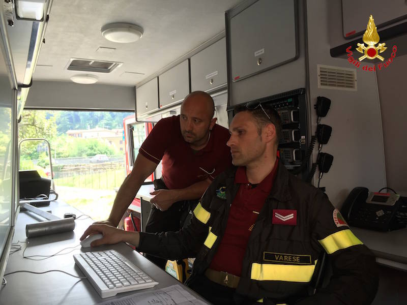 Ricerca persona Germignaga 12 maggio 2015