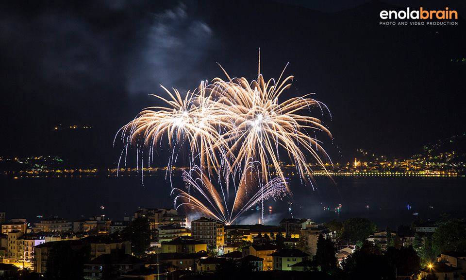 fuochi lago maggiore luino patronale