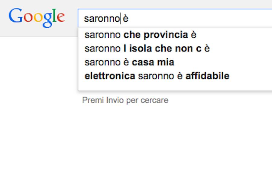 google ricerche varese