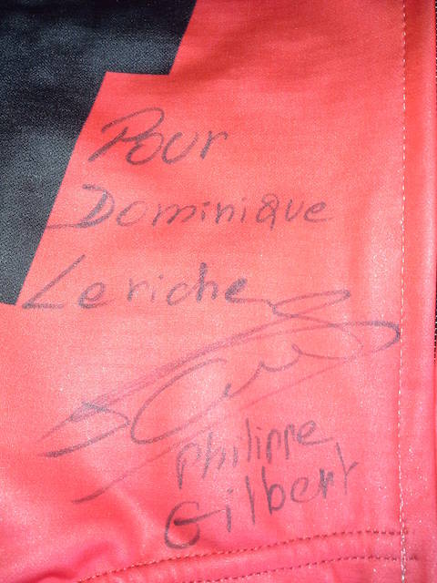 I cimeli della corsa rosa donati a Dominique