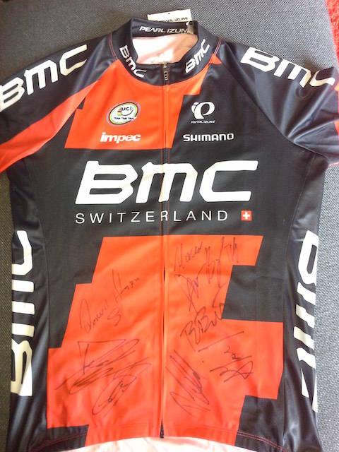 I cimeli della corsa rosa donati a Dominique