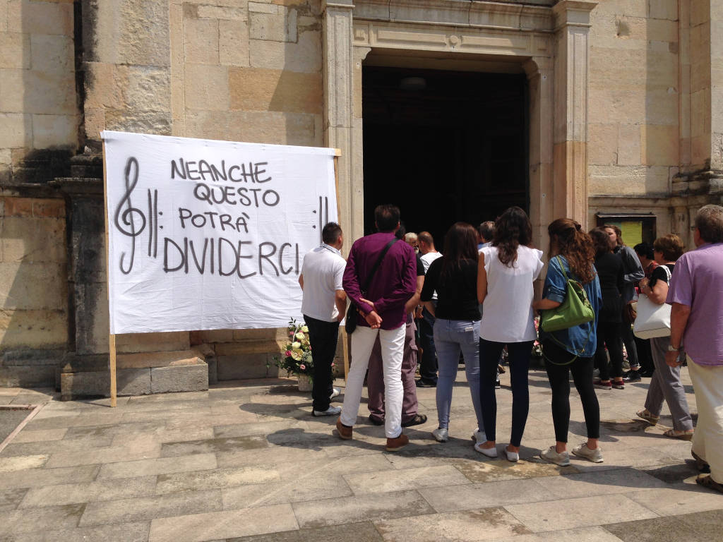 Il funerale di Sara Servidio