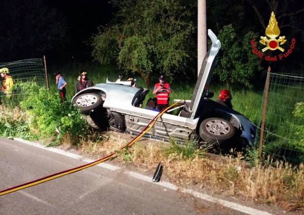 Incidente mortale ad angera