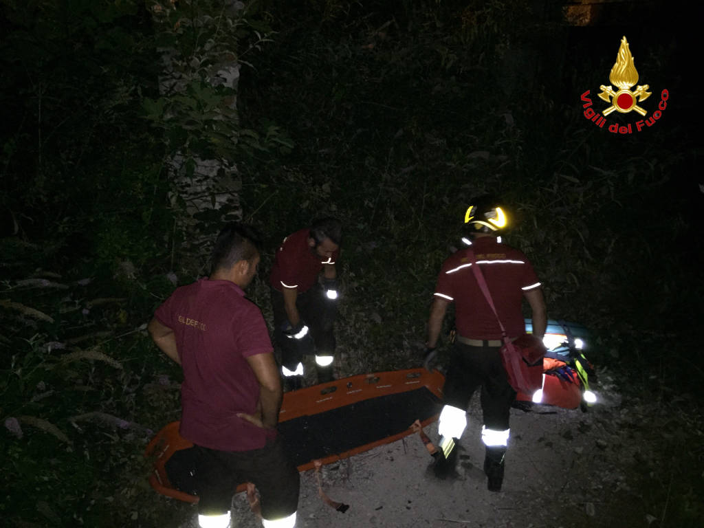 recupero caduto caldè 16 luglio 2015