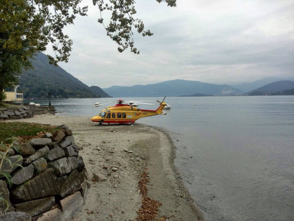 Dus susub,b soccorsi dall'elicottero