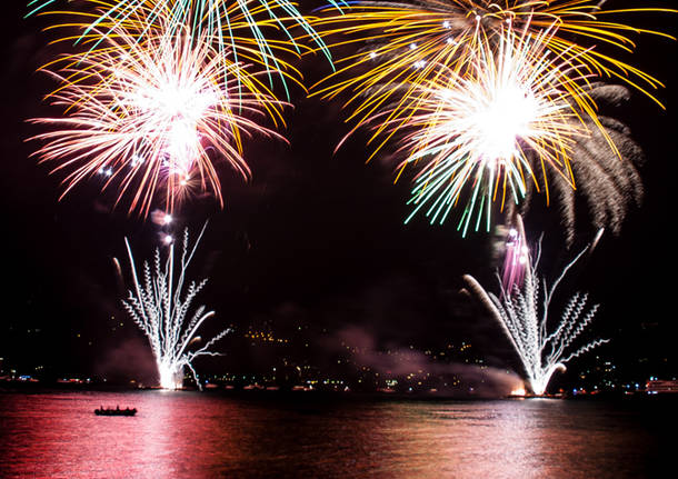 Fuochi d'artificio a Ranco