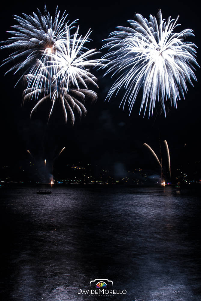 Fuochi d'artificio a Ranco