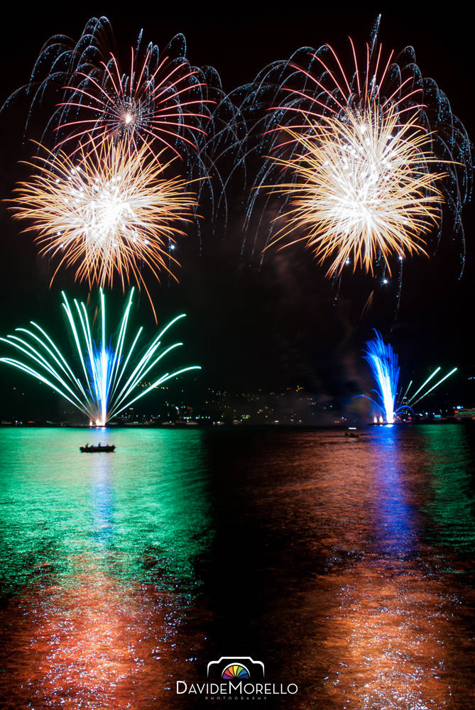 Fuochi d'artificio a Ranco
