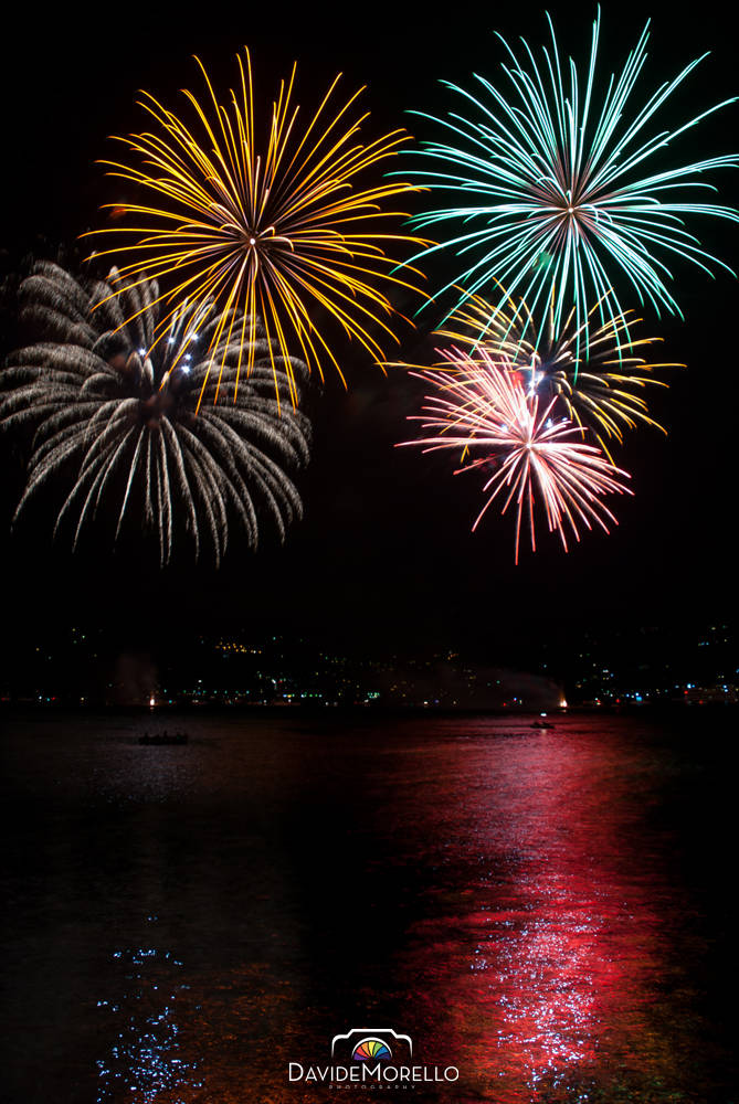Fuochi d'artificio a Ranco