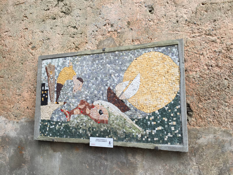 Mosaici a cadero, Maccagno