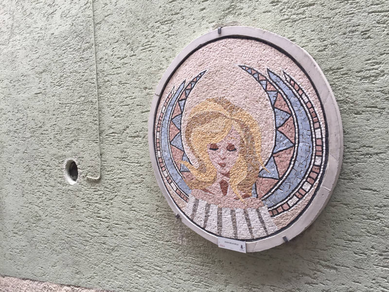 Mosaici a cadero, Maccagno