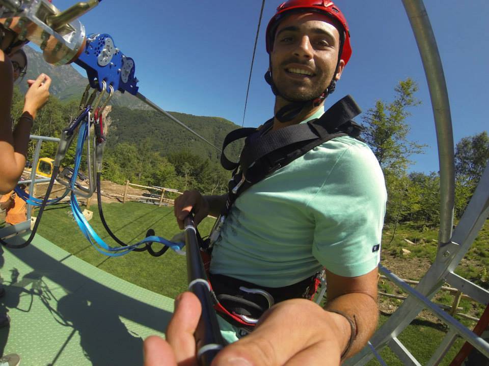 zip line lago maggiore