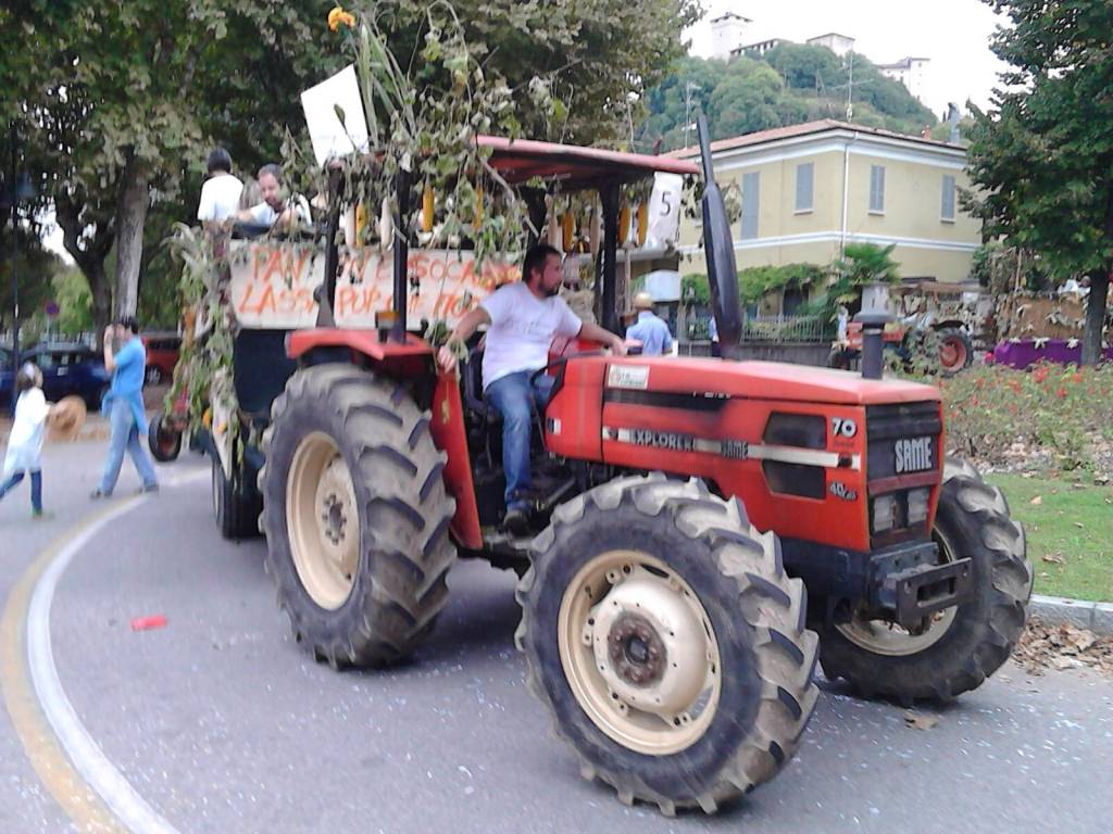 Angera, le maschere e la festa dell'Uva