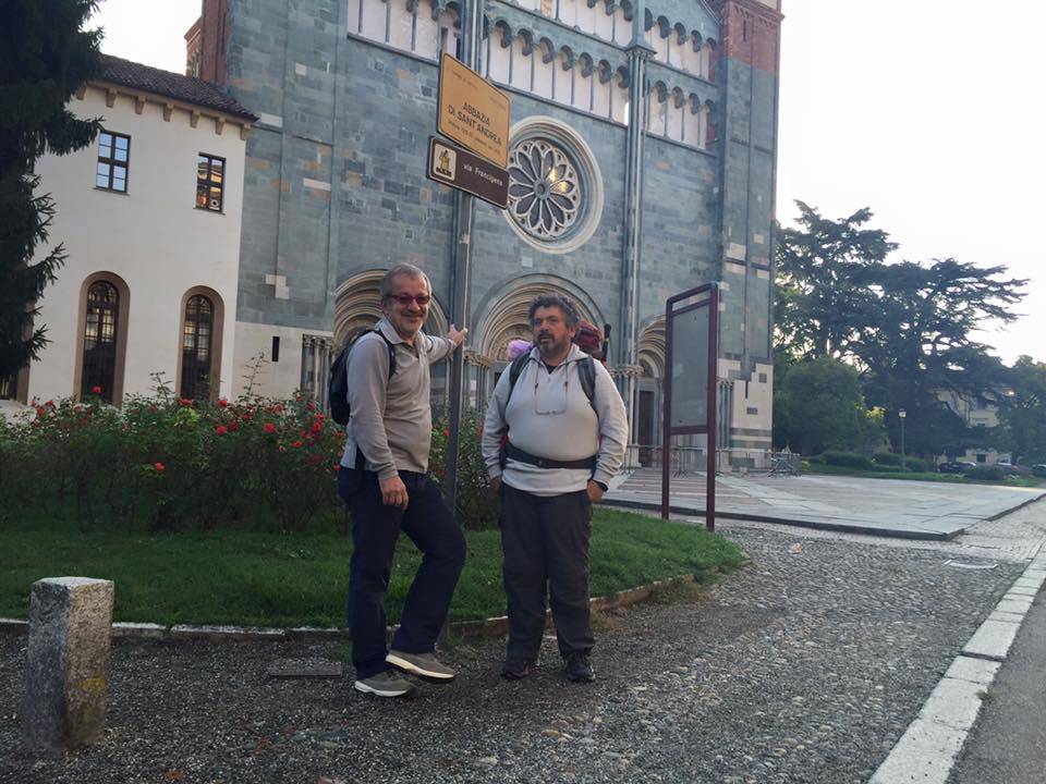 Maroni sulla via Francigena