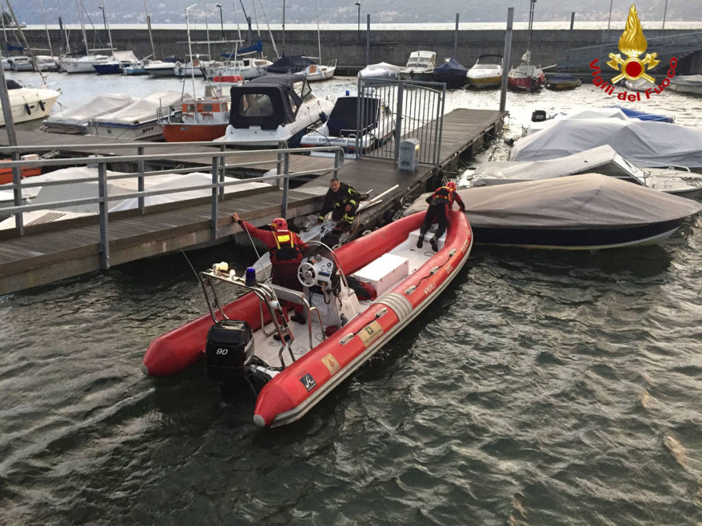 Salvataggio in acqua Vigili del fuoco