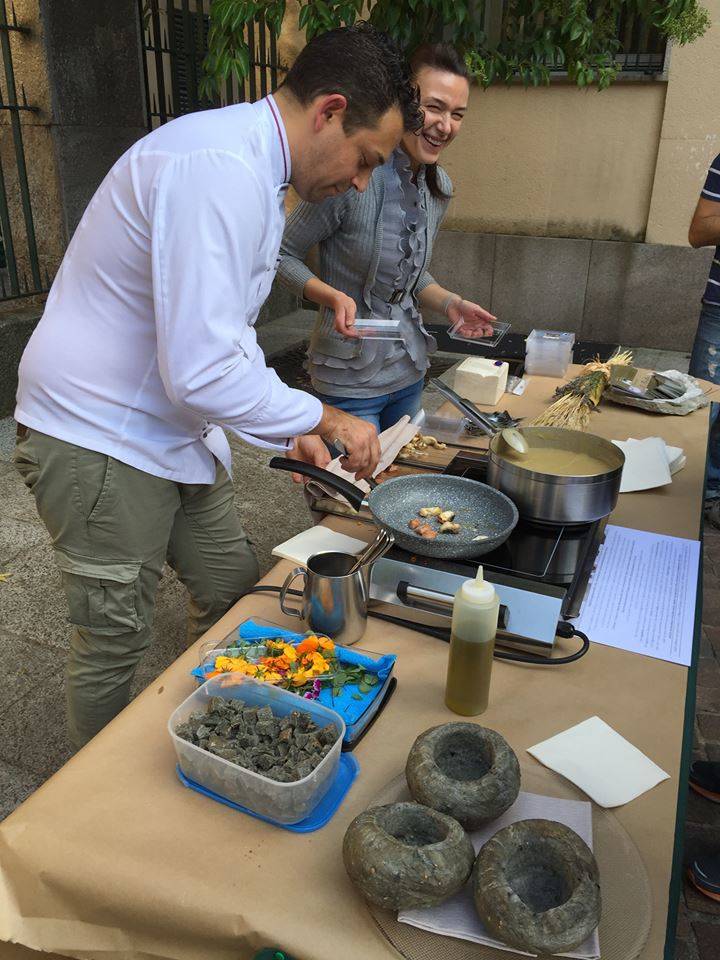 Show cooking con pane di Angera