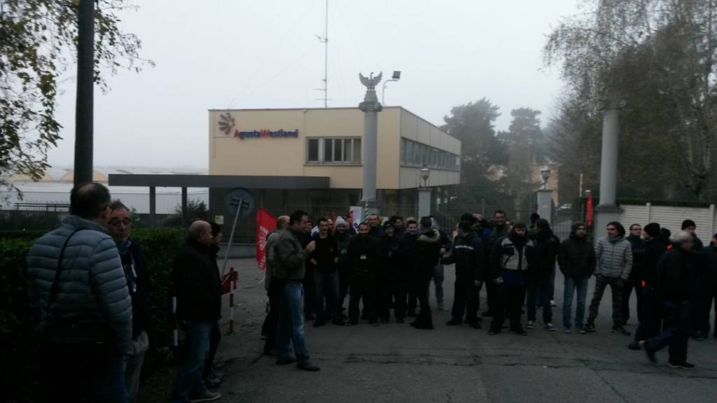 Sciopero Finmeccanica 11/2015