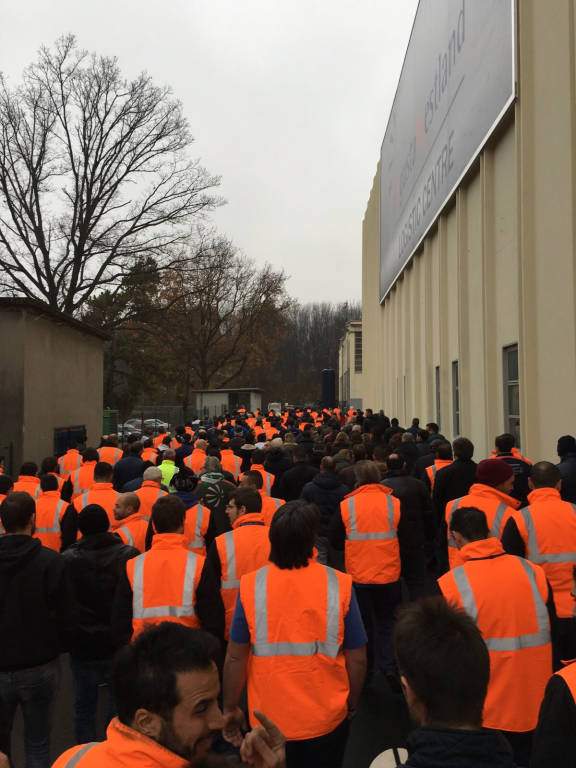 Sciopero Finmeccanica 11/2015