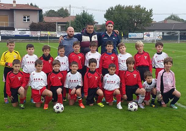 La scuola calcio dell’Ispra Angera