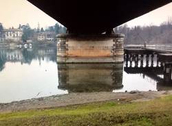 Lago Maggiore e Ticino in secca