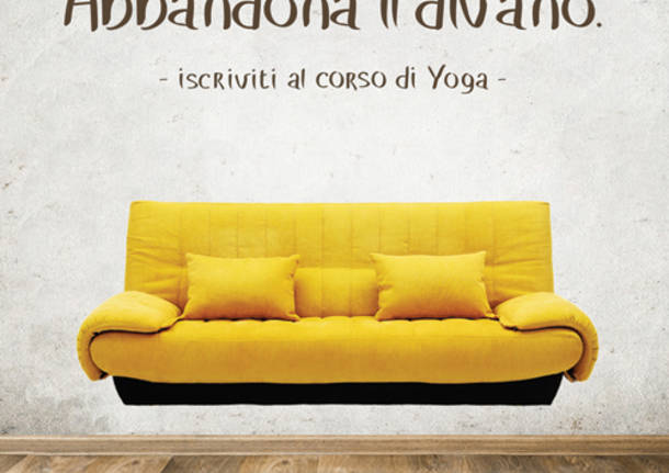 "Abbandona il divano": la curiosa pubblicità di VareseCorsi