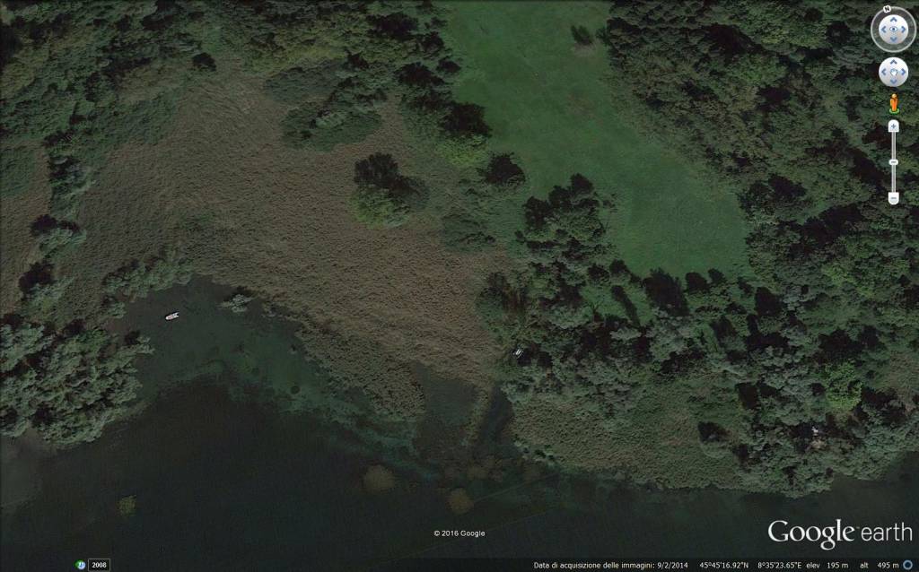 Angera, disboscamento nell'area della Buschera