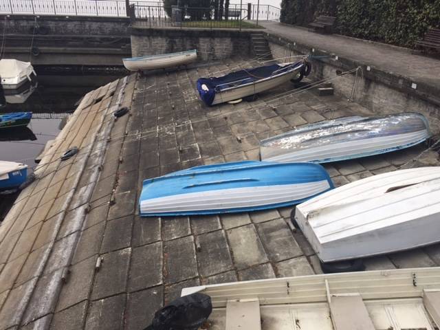 Barche addormentate sulle sponde del Verbano