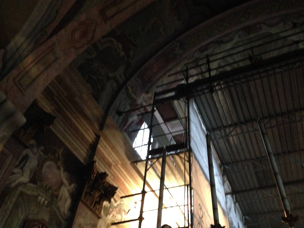 Gli affreschi dell'Abbazia di San Donato