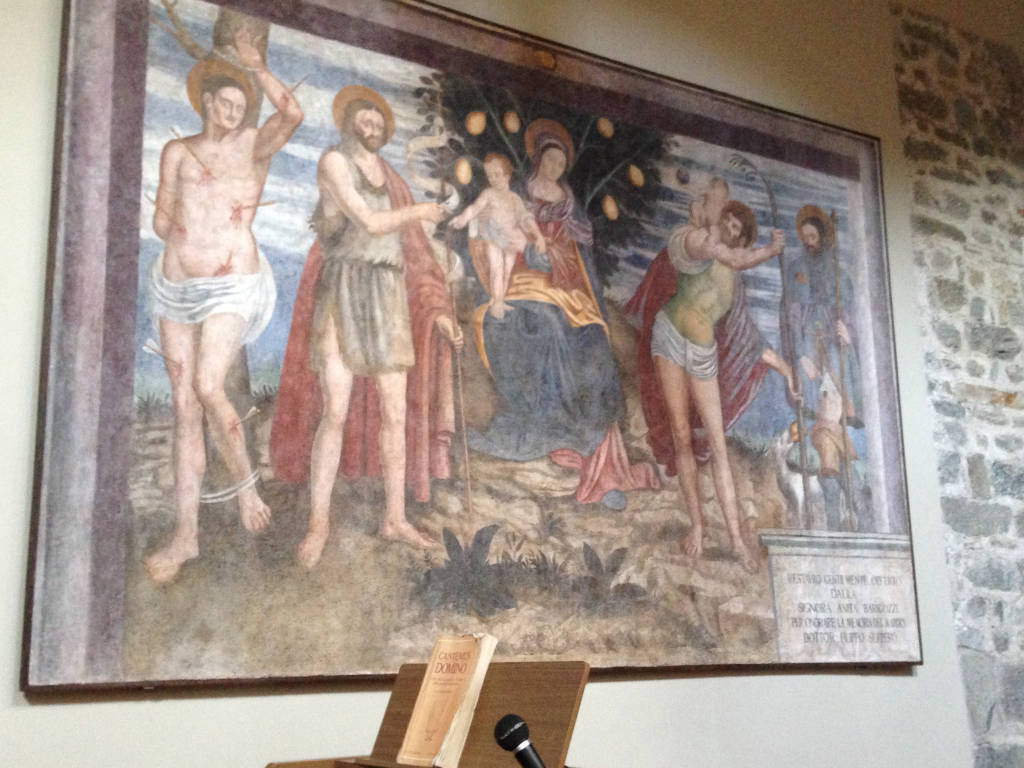 Gli affreschi dell'Abbazia di San Donato