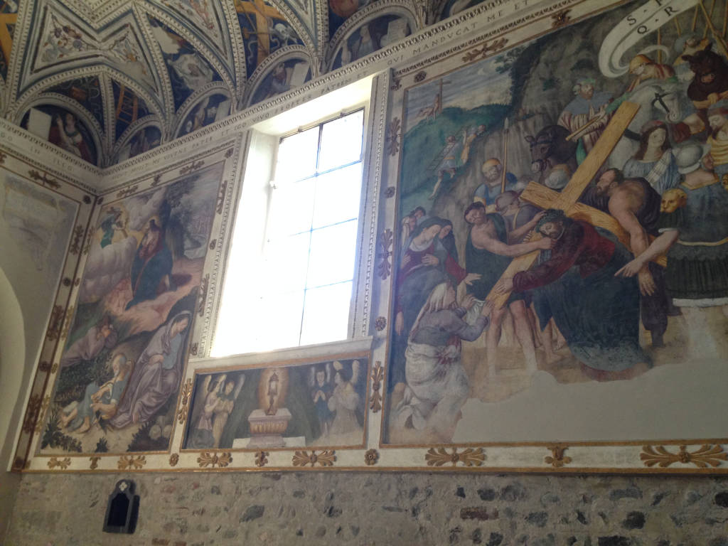 Gli affreschi dell'Abbazia di San Donato