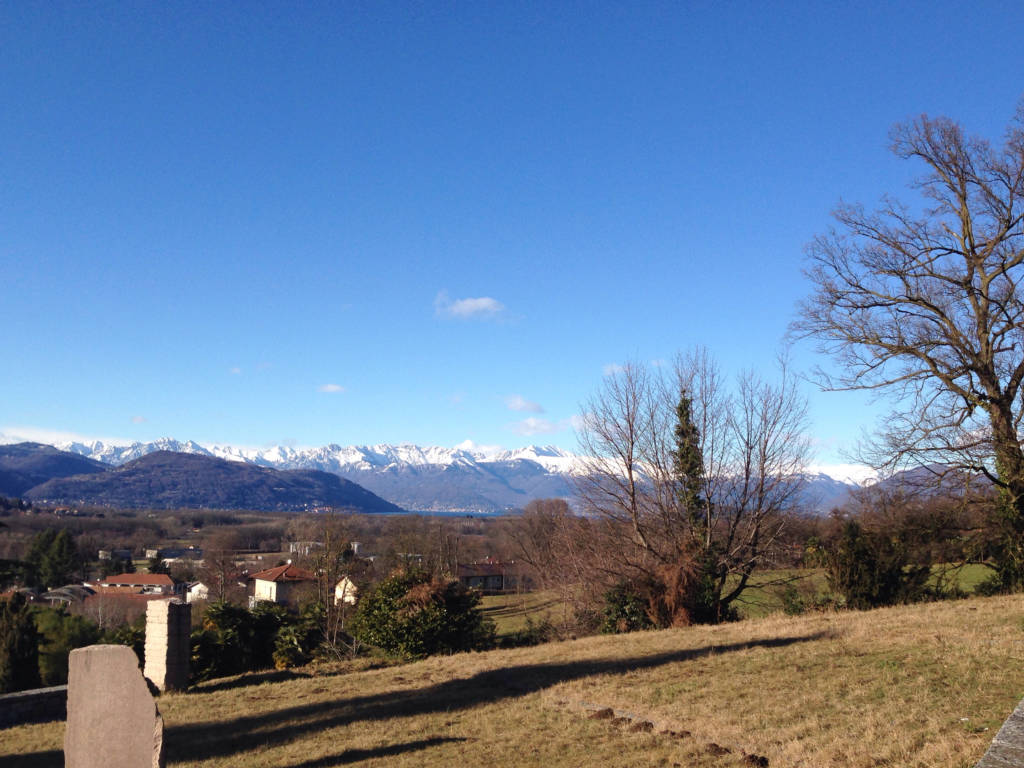 Il panorama da Taino