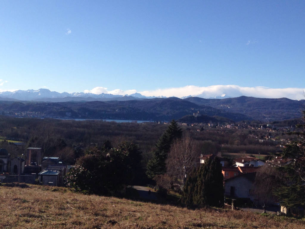 Il panorama da Taino