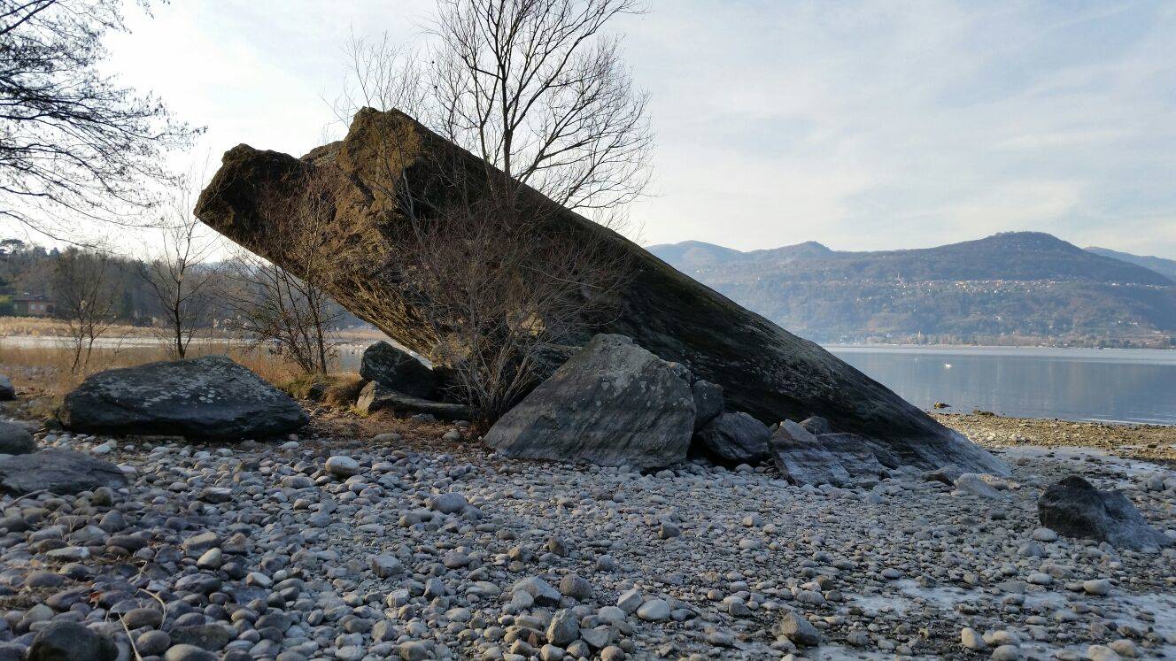 Il Sasso Cavallazzo a secco