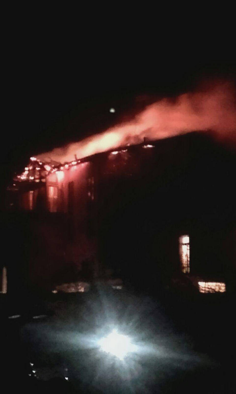 Incendio Luino 3 febbraio 2016