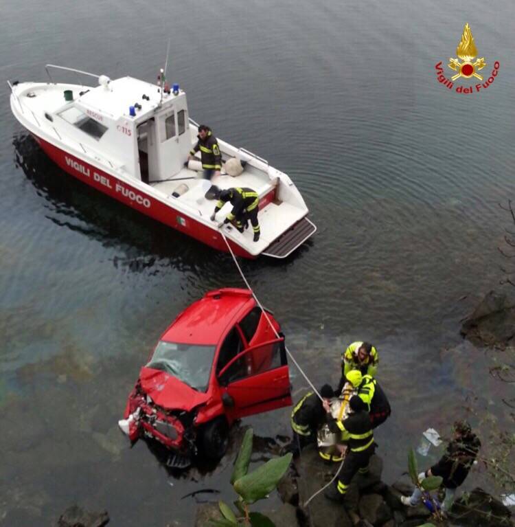 La macchina ripescata