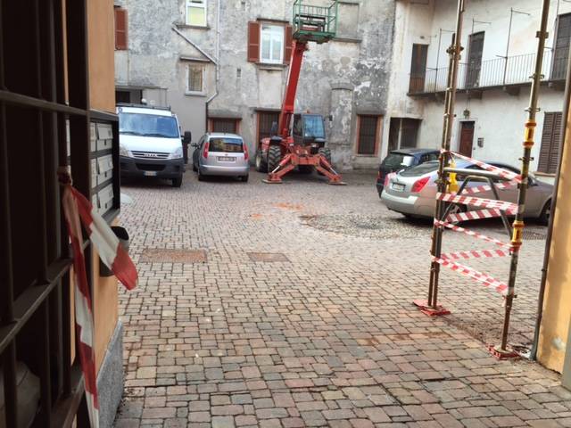 luino a 10 giorni dall'incendio 12 febbraio 2016