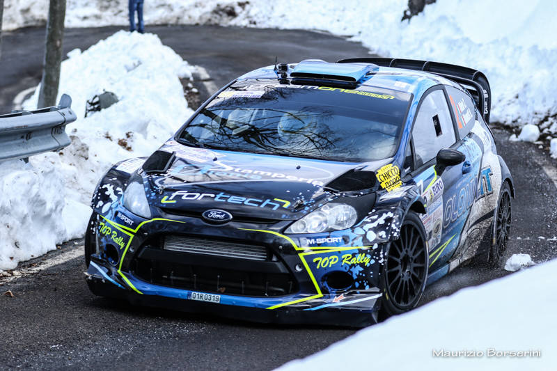 Il Rally dei Laghi sul Cuvignone innevato