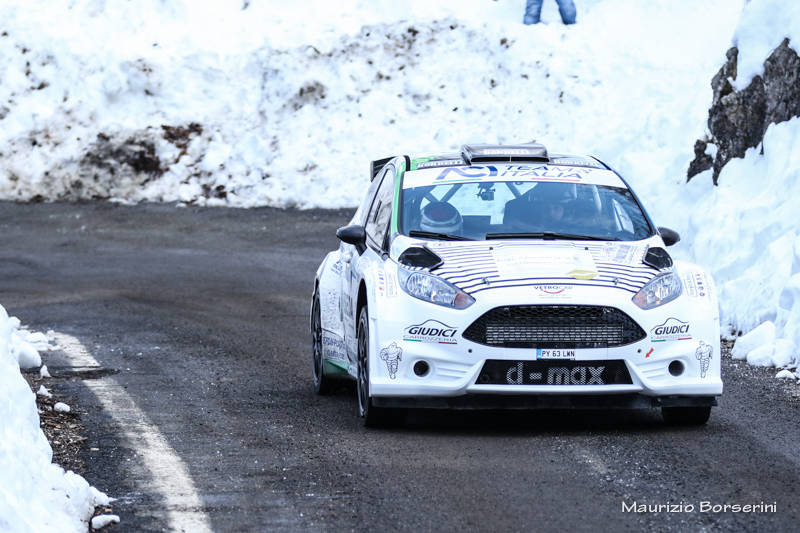 Il Rally dei Laghi sul Cuvignone innevato